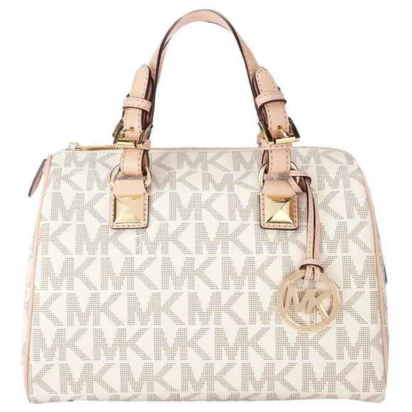 Michael Kors signature grayson medium satchel - Picture 1 of 8